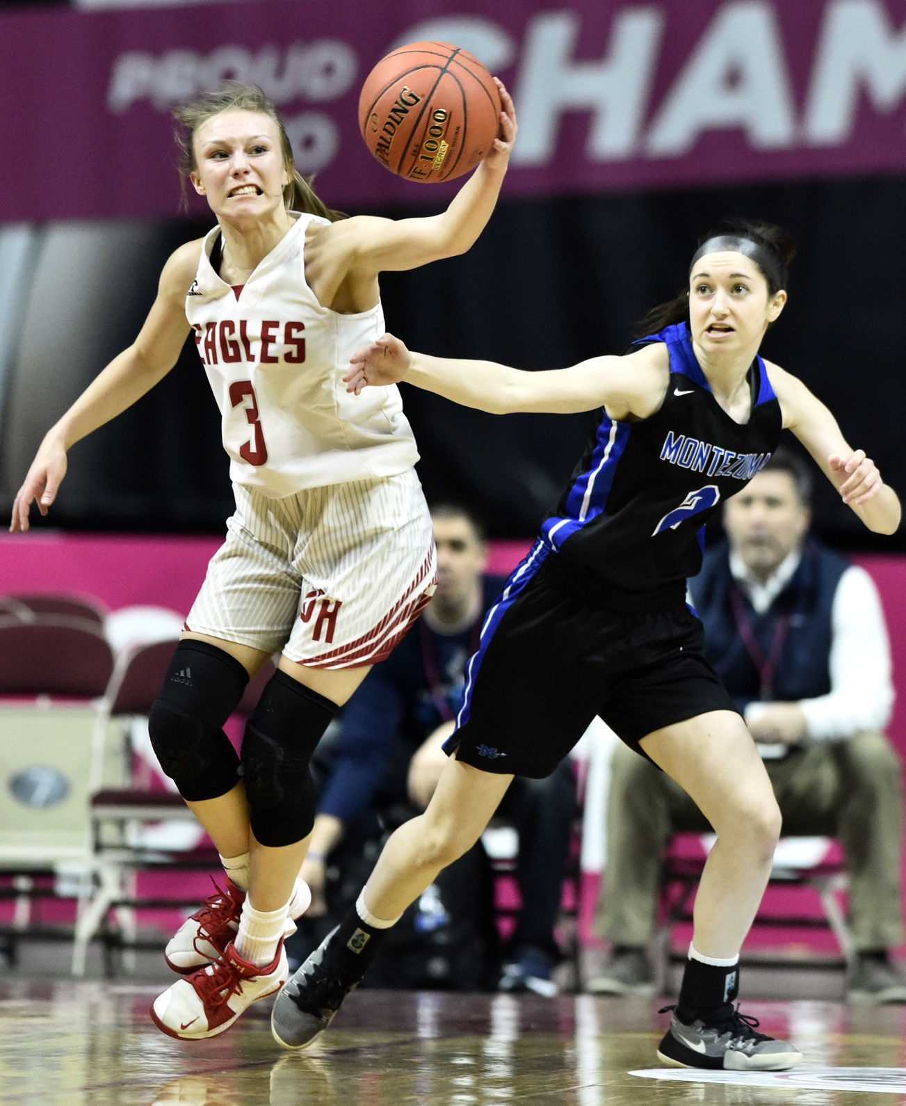 West Hancock vs Montezuma girls state basketball